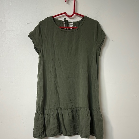 Crazy 8 Olive Green Casual Kids Dress - Picture 1 of 2